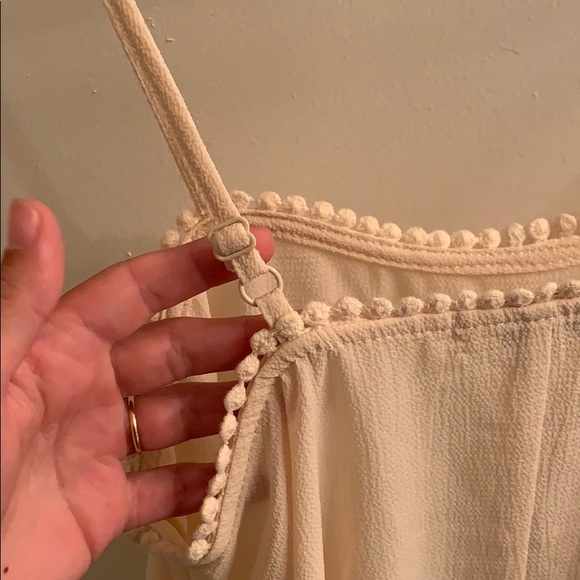 Cream spaghetti strap top! - Picture 4 of 5
